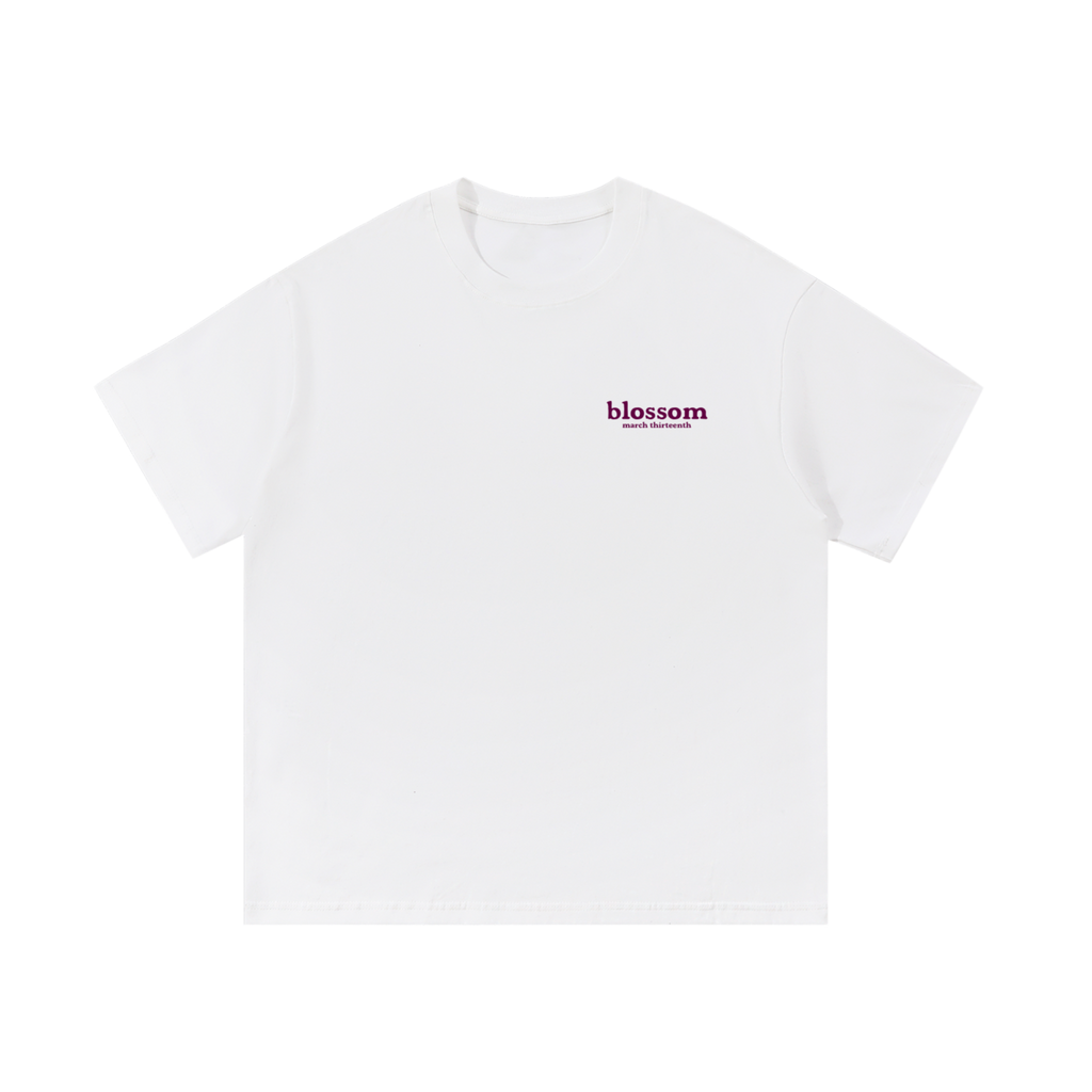Blossom Alt White Tee