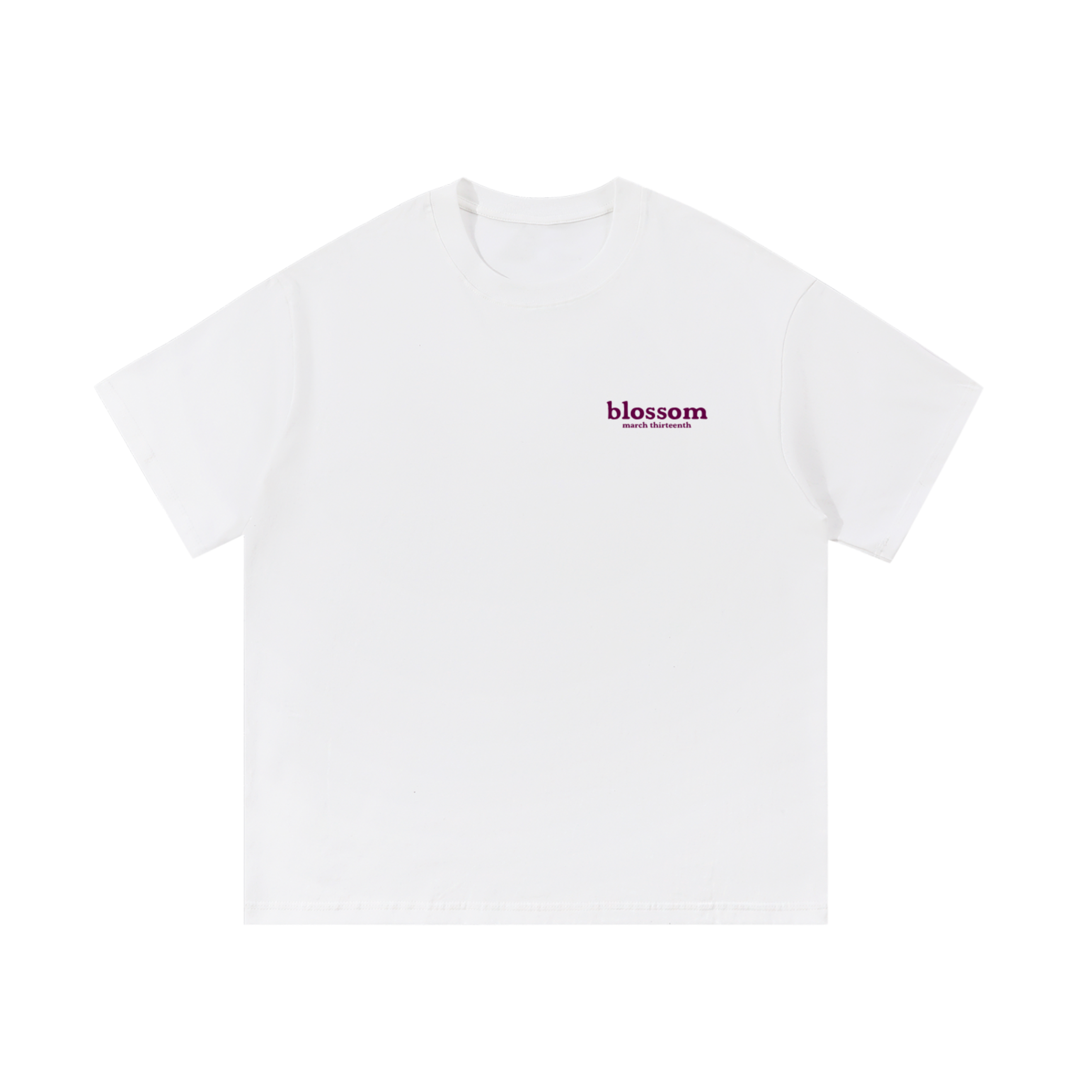 Blossom Alt White Tee