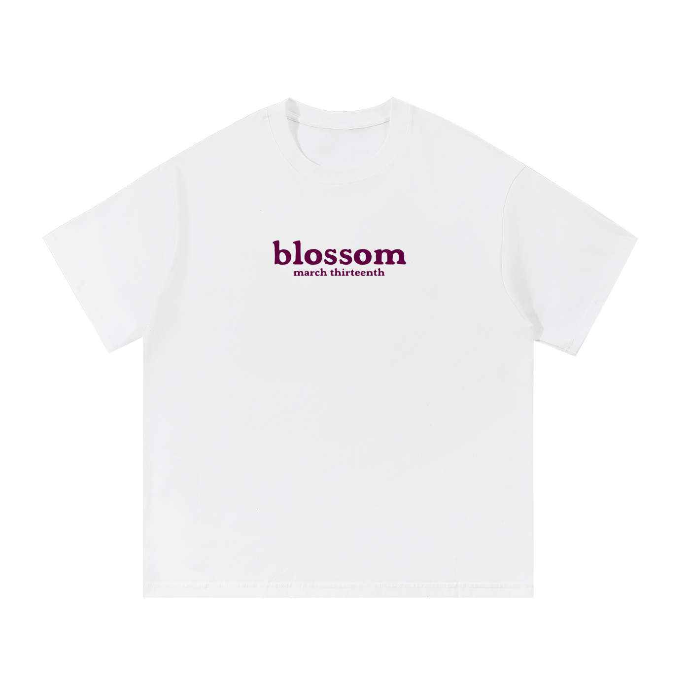 Blossom White Tee