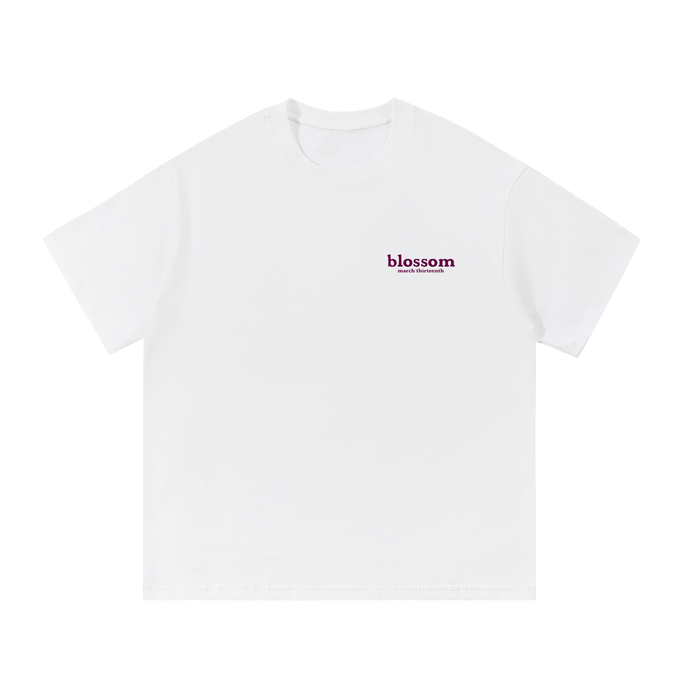 Blossom White Tee