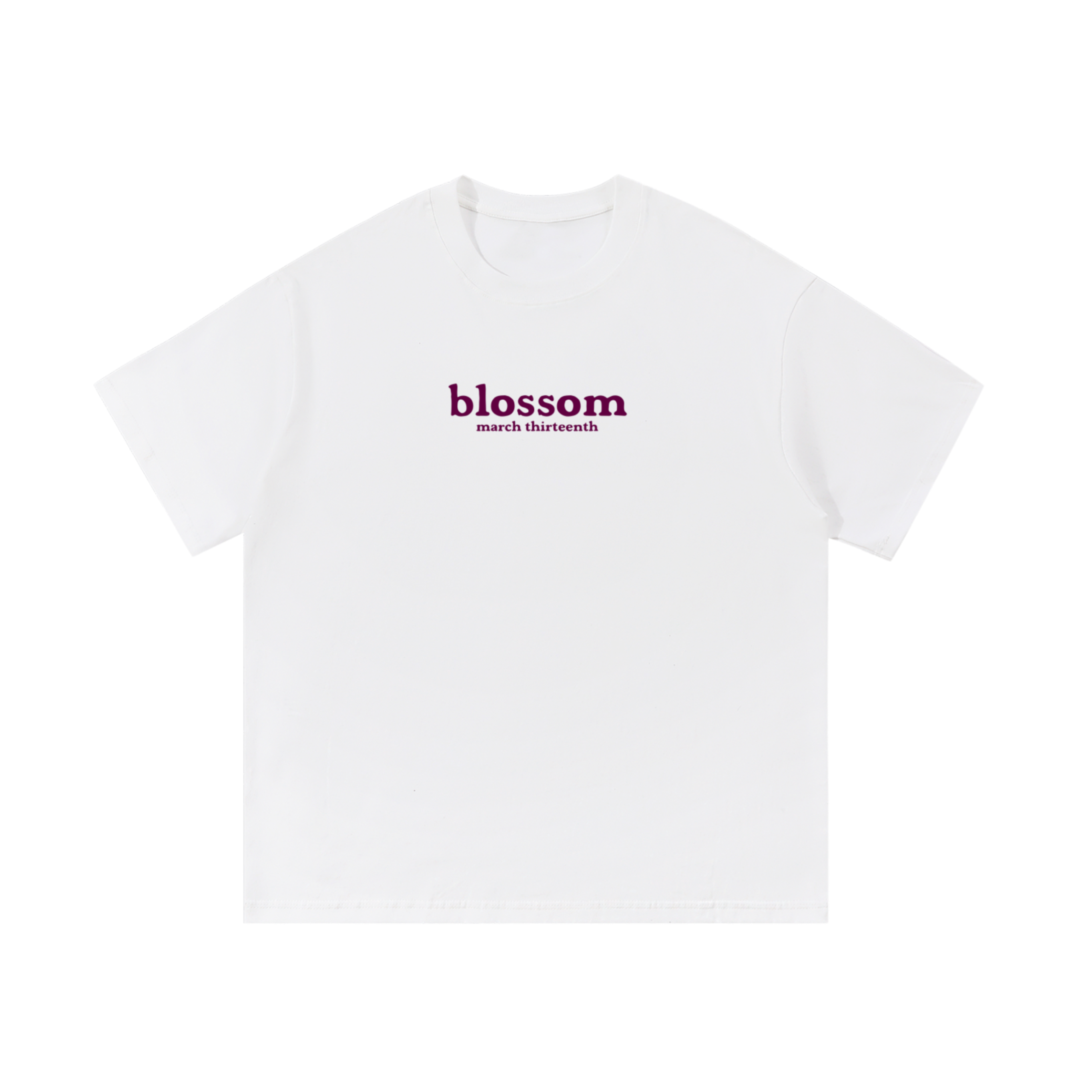 Blossom White Tee